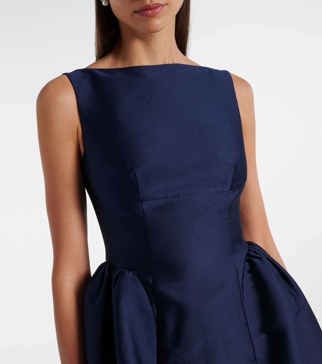 Roland Mouret - Taffeta midi dress