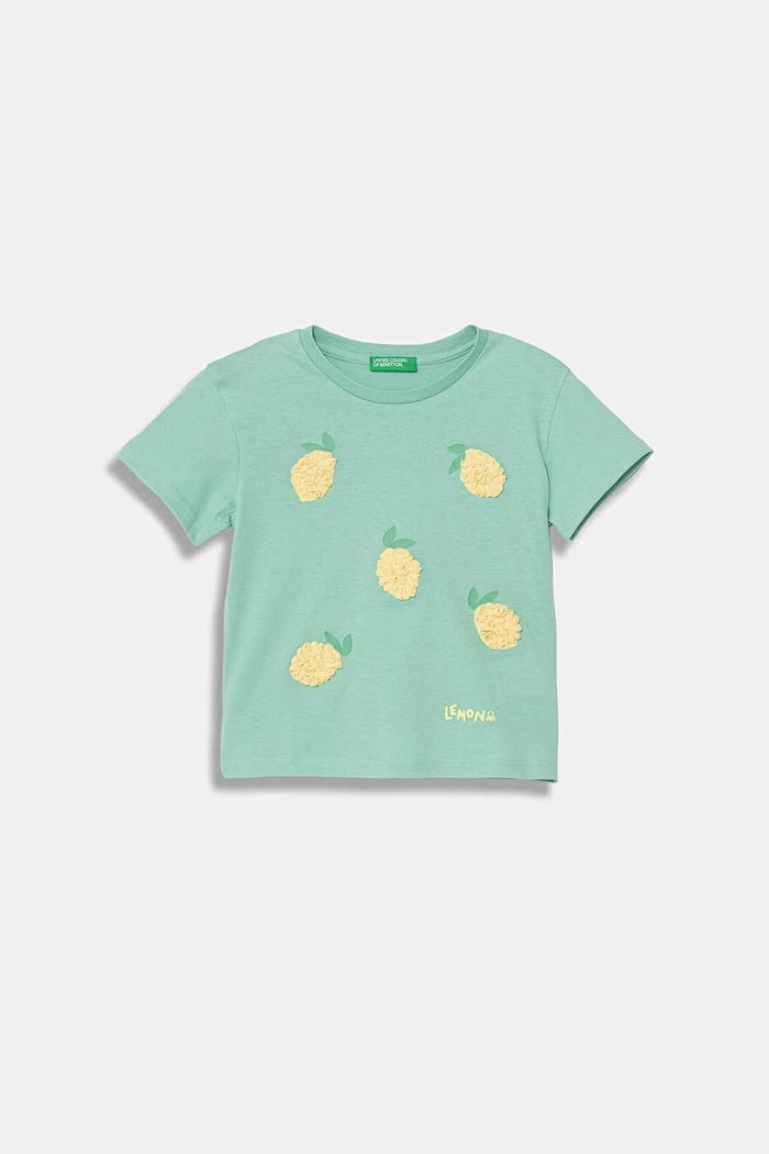 United Colors of Benetton çocuk pamuklu tişört