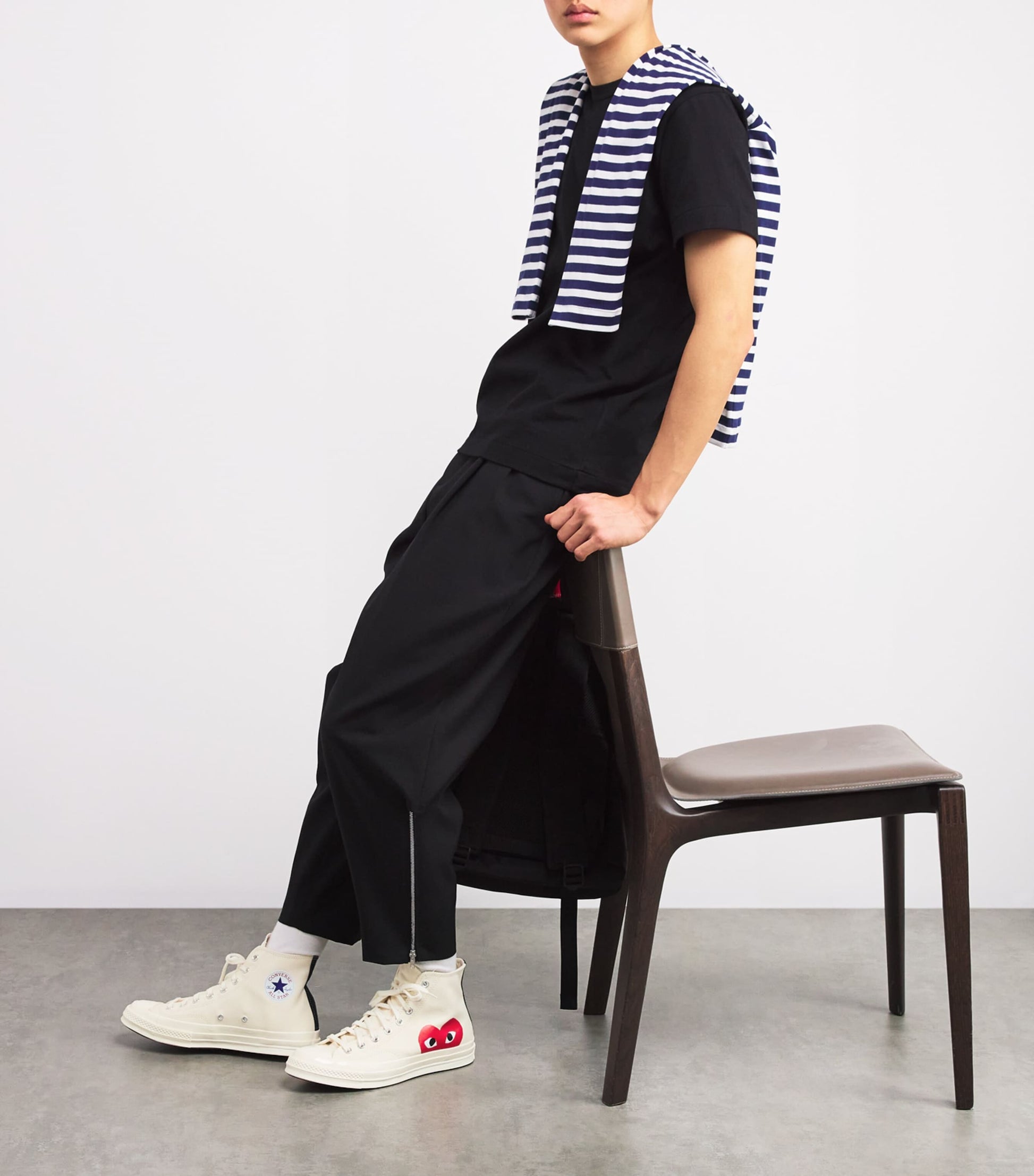 Comme Des Garçons Play x Converse Heart Chuck Taylor All Star '70 High-Top Sneakers