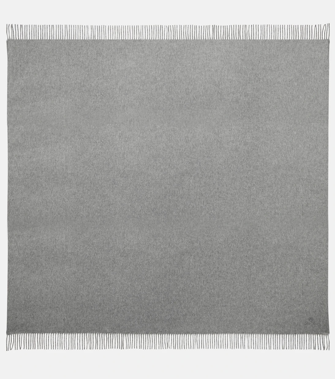 Loro Piana - Unito saçaklı kaşmir battaniye