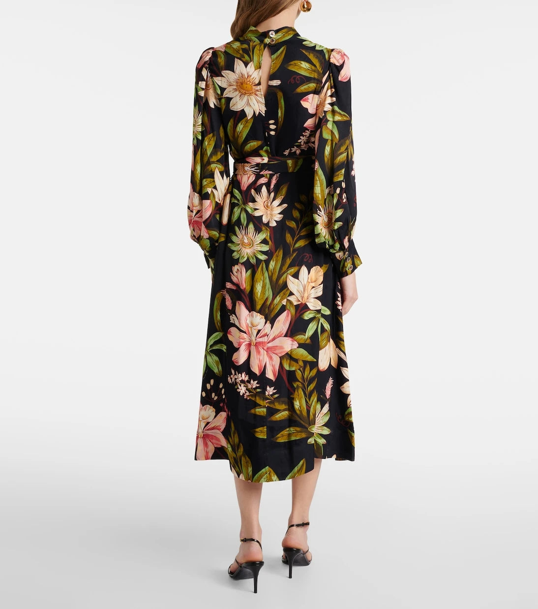 Farm Rio - Floral midi dress