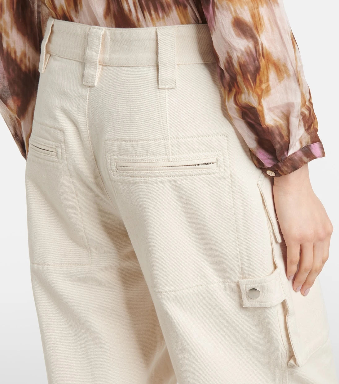 Marant Etoile - Jannick low-rise cotton cargo pants
