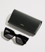 Max Mara Black Acetate Cat-Eye SPARK7 Sunglasses