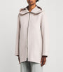 Iris Von Arnim Pink Wool-Cashmere Dance Slim Hoodie