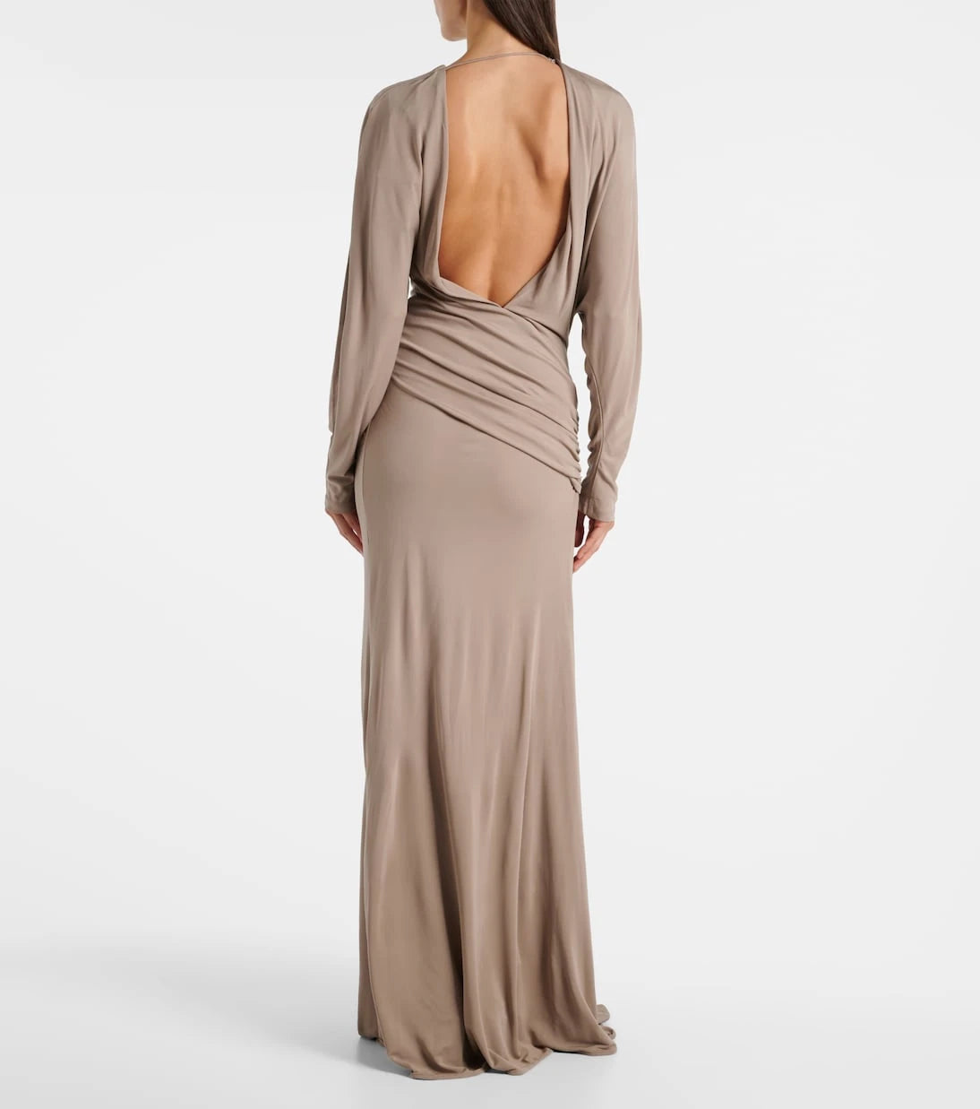 Christopher Esber - Vala draped jersey maxi dress