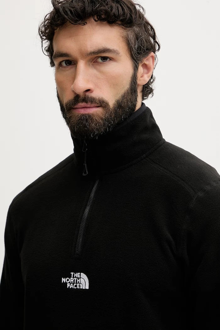 The North Face суичър мъжки полар EMBROIDERED LOGO
