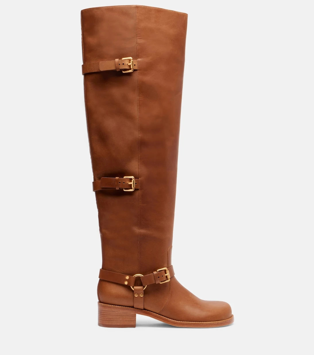 Farm Rio - Leather over-the-knee boots