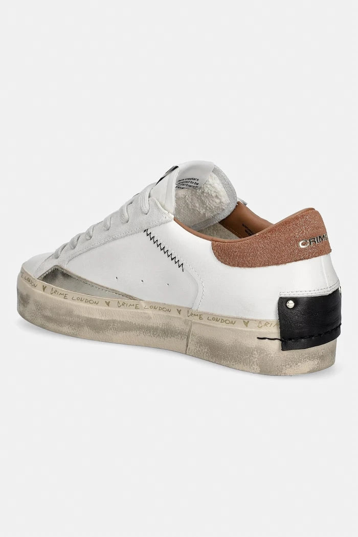 Crime London DISTRESSED PLATFORM маратонки дамски от кожа