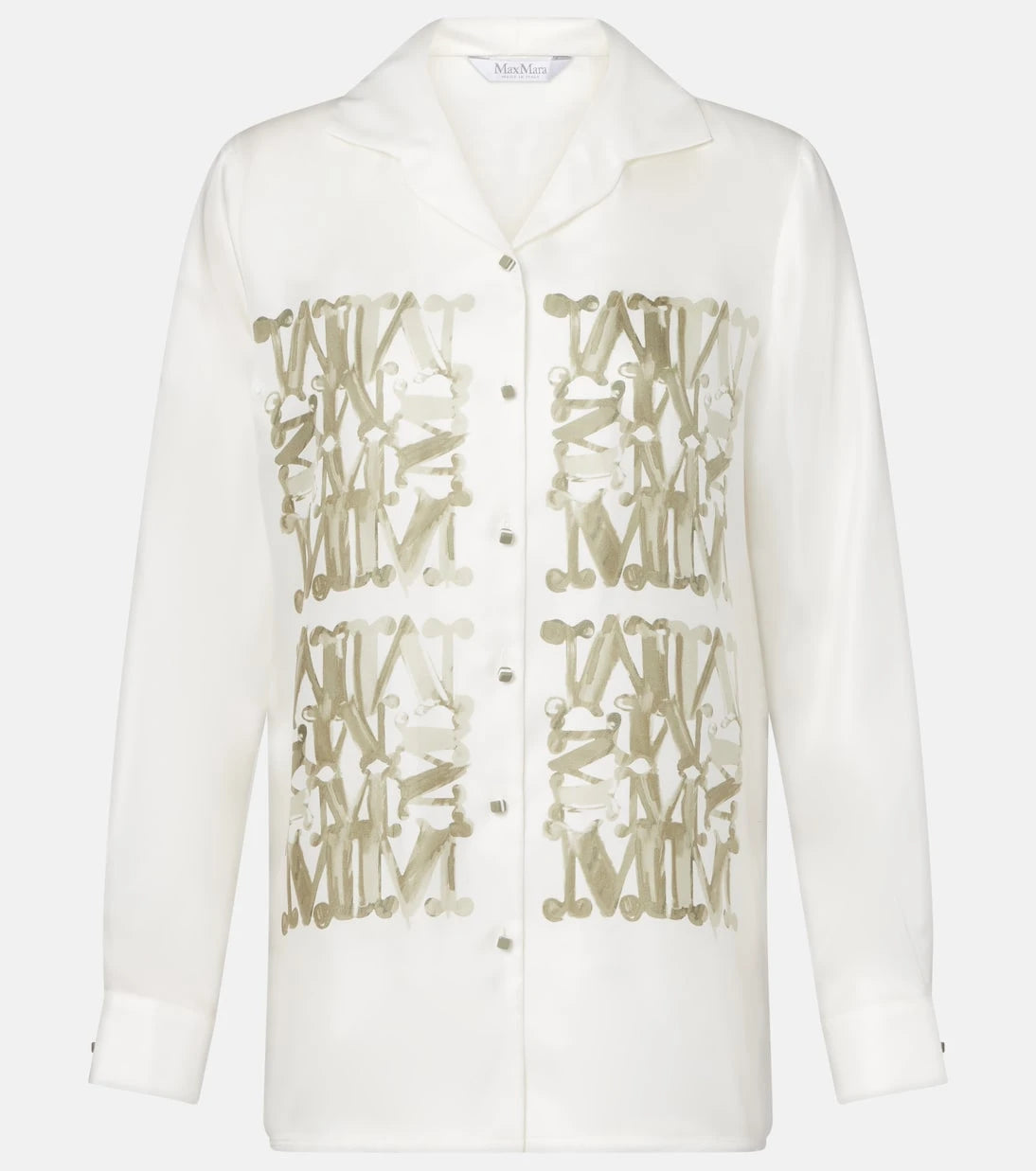Max Mara - Printed silk shirt