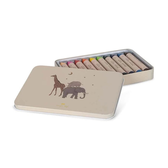 Konges Sløjd Balmumu Boyalar CRAYONS BEES WAX 10 ADET (10 parça)