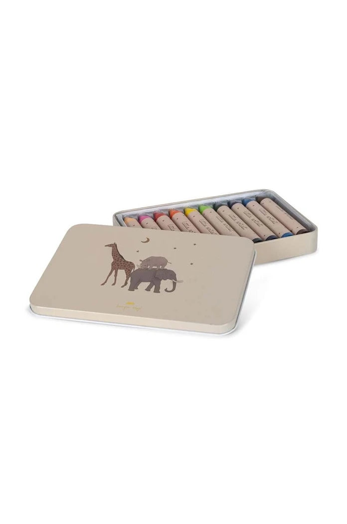 Konges Sløjd Balmumu Boyalar CRAYONS BEES WAX 10 ADET (10 parça)
