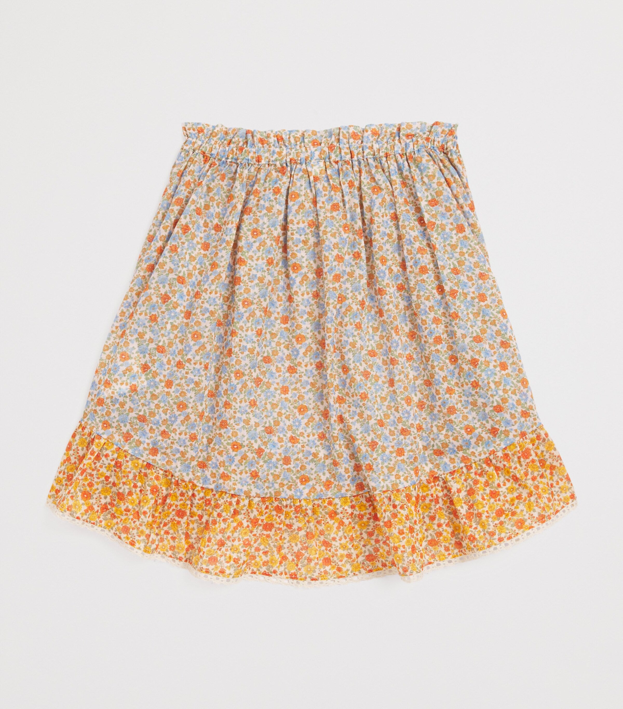 Zimmermann Kids Cotton Lucky Frill Skirt (2-12 Years)