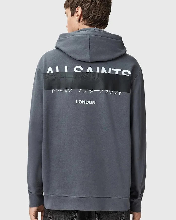 Памучен суичър AllSaints REDACT
