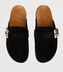 Tory Burch Multi Suede Mellow Mules