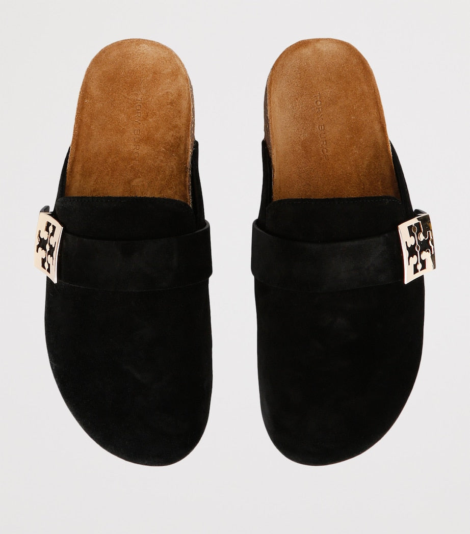 Tory Burch Multi Suede Mellow Mules