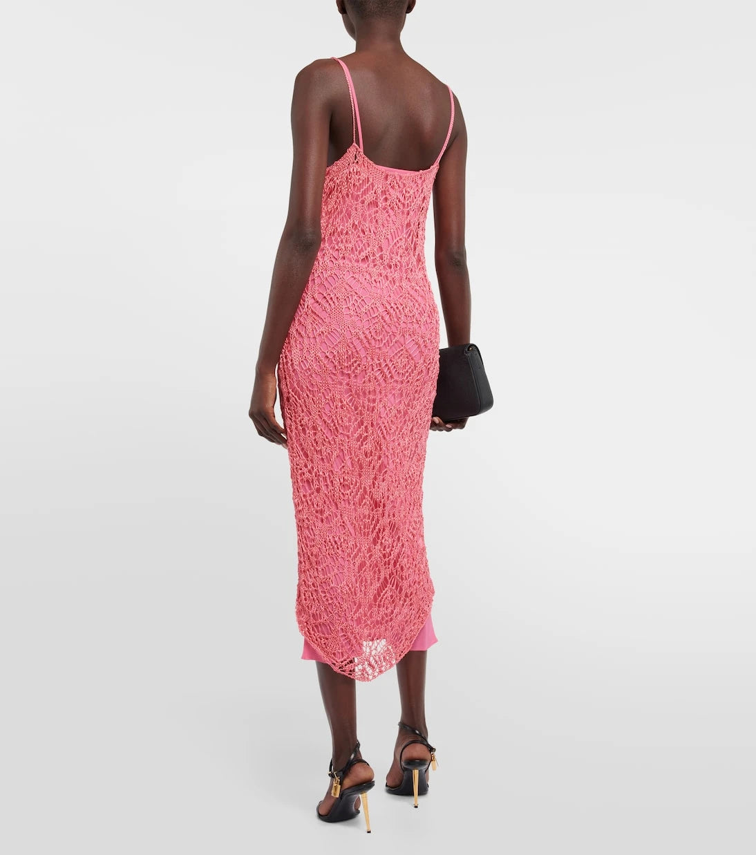 Tom Ford - Openwork knit maxi dress