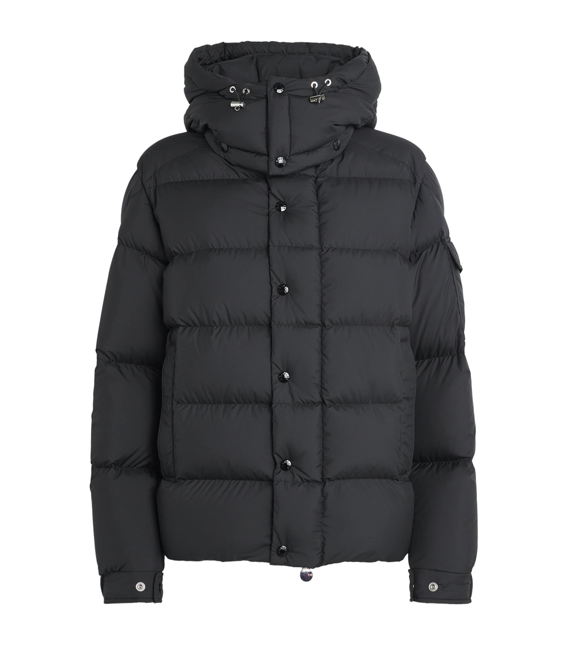 Moncler Black Down Adaptable Maya 70 Jacket