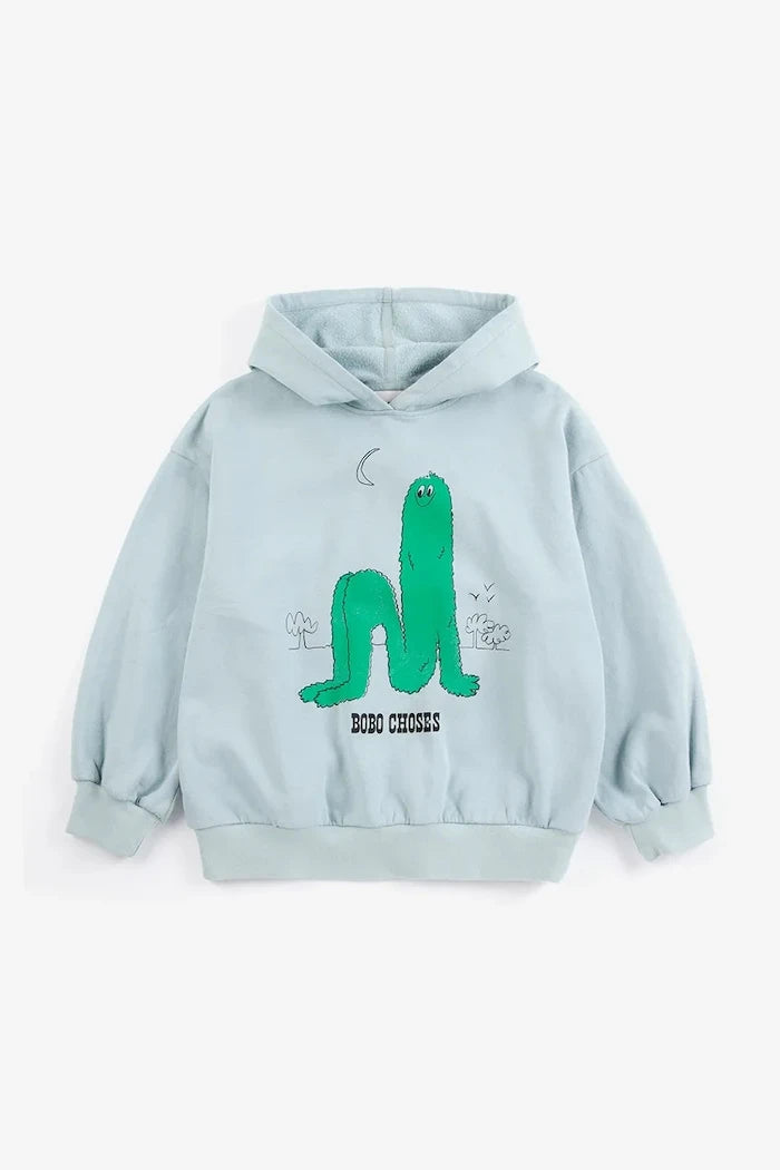 Bobo Choses çocuk pamuk kapüşonlu sweatshirt Long Puff