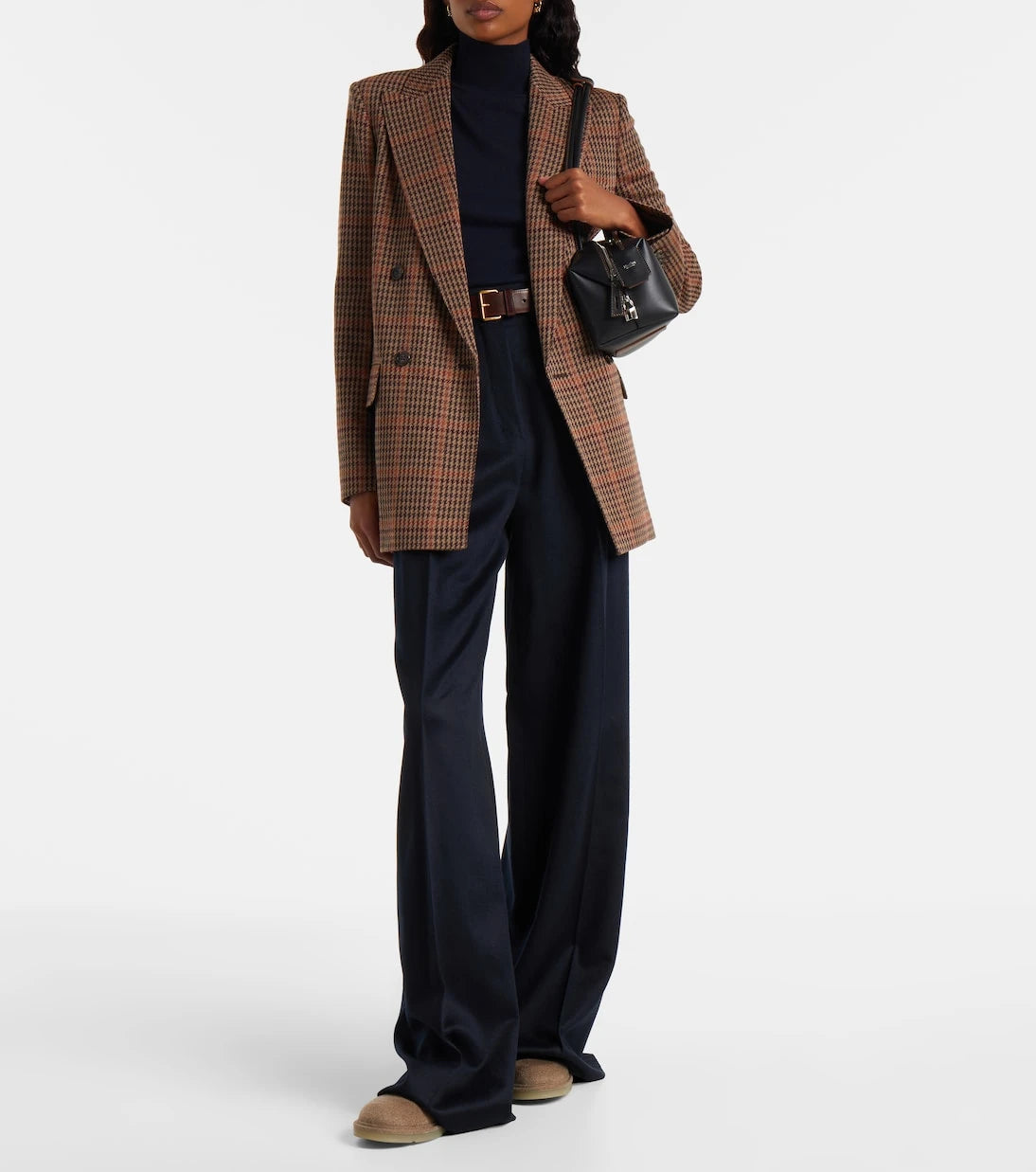 Max Mara - Baker cashmere combat boots