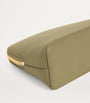 Small Leather Cosmetic Bag OLIVE