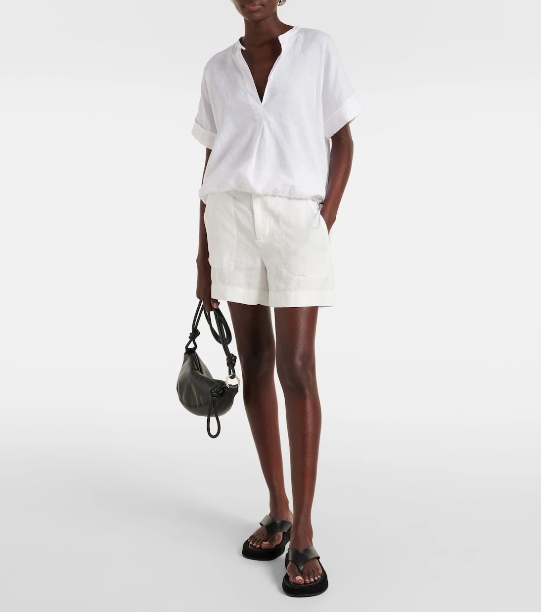 Vince - Hemp bermuda shorts