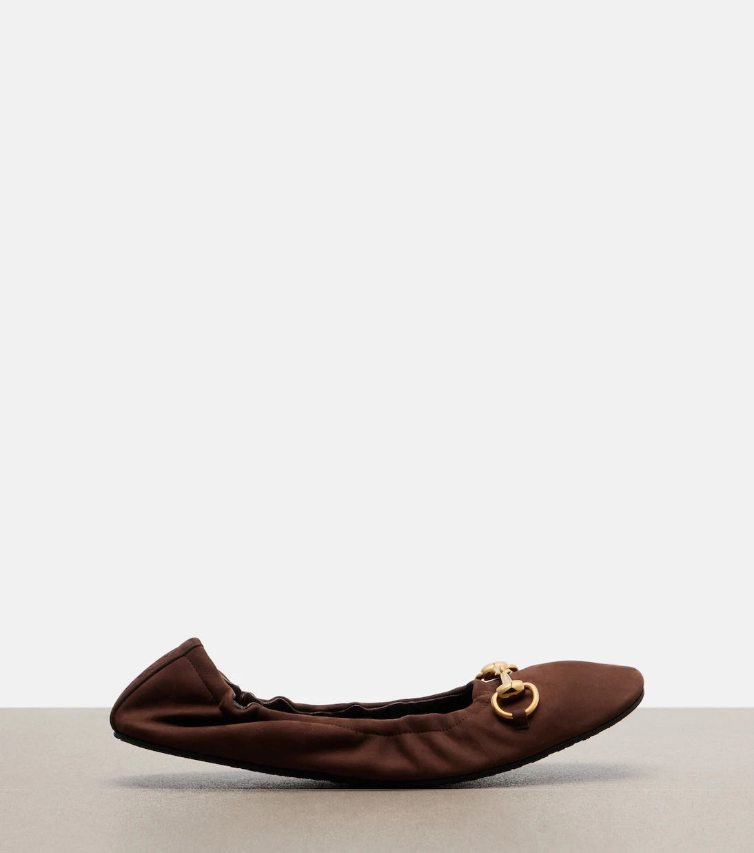 Gucci - Horsebit leather ballet flats