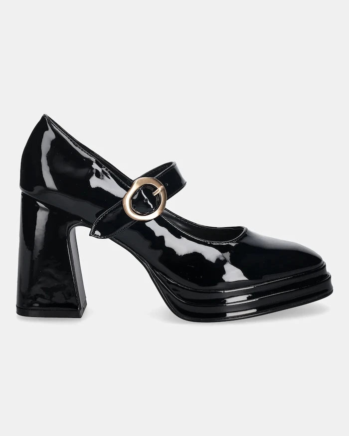Обувки с дебел ток Steve Madden Kylee