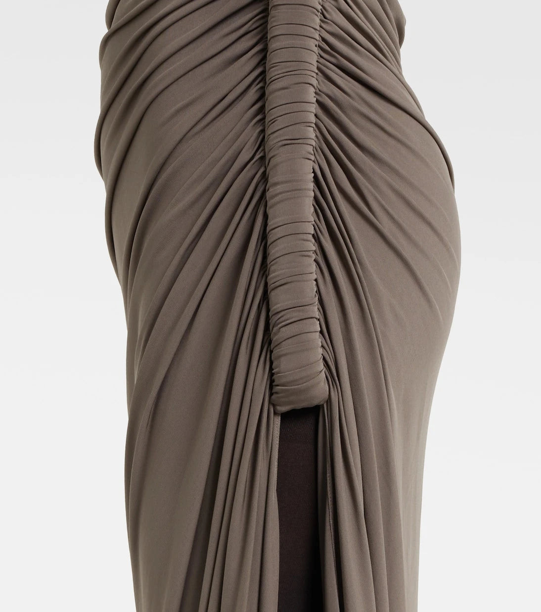 Alaïa - Asymmetric midi dress