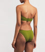 Green Show Bandeau Bikini Top