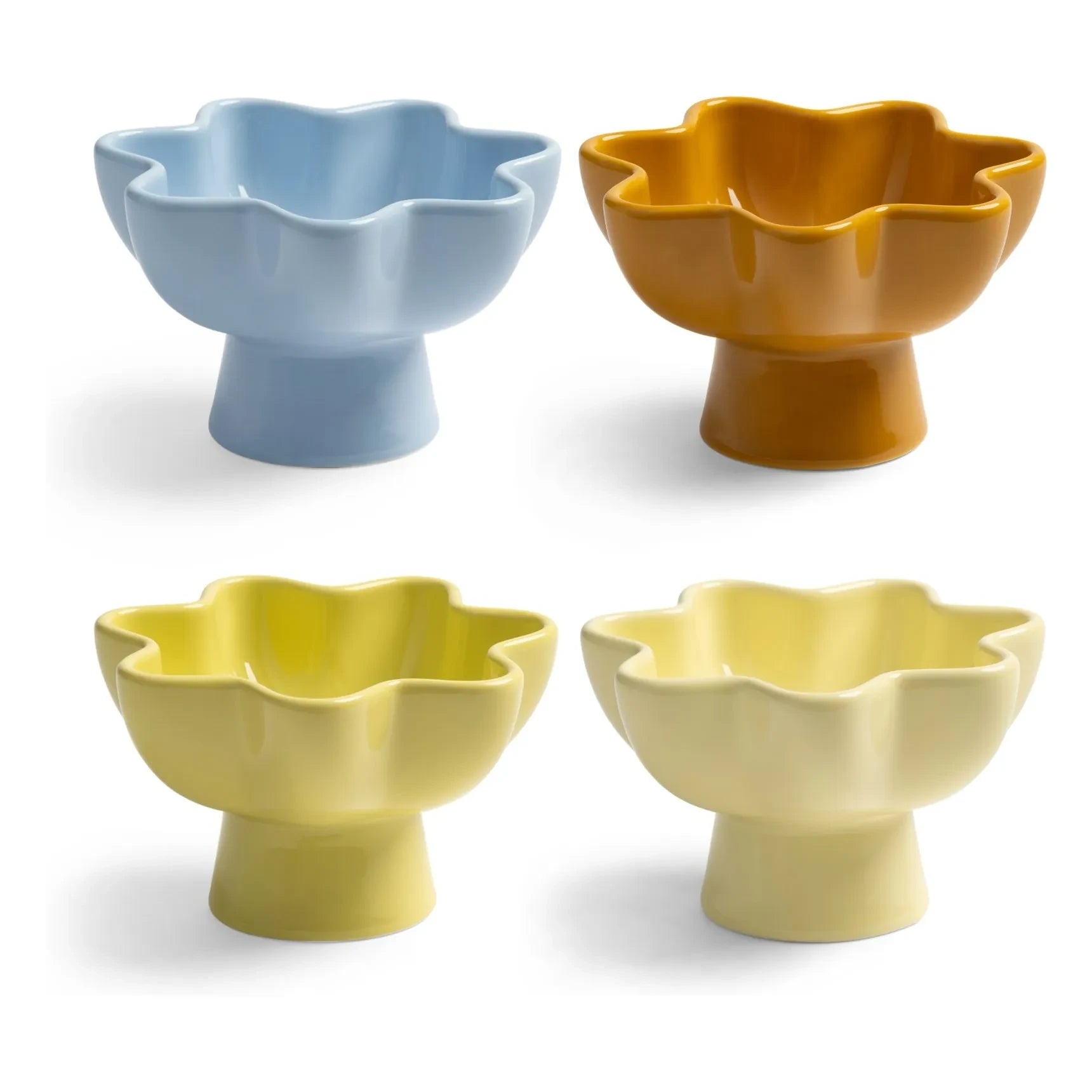 &Klevering - Sun stoneware bowls - Set of 4