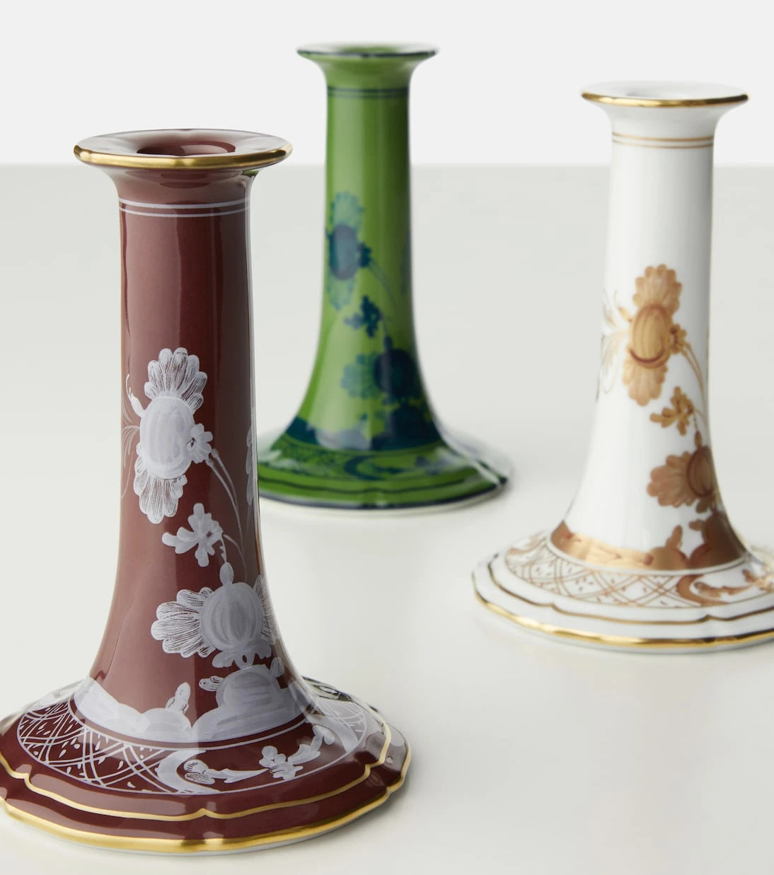 Ginori 1735 - Oriente Italiano porcelain candle holder