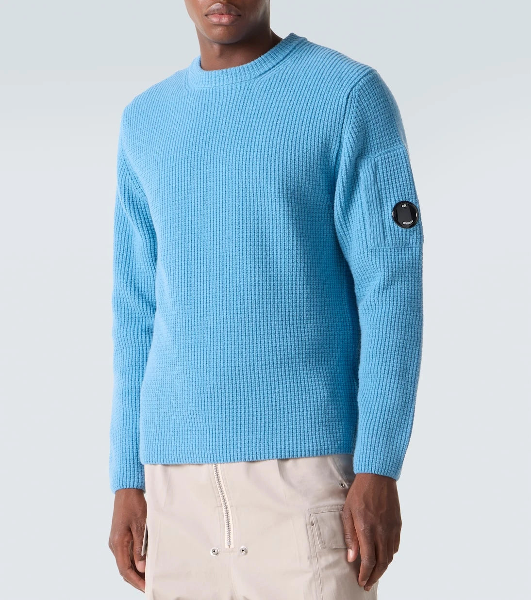 C.P. Company - Ribbed-knit wool-blend sweater