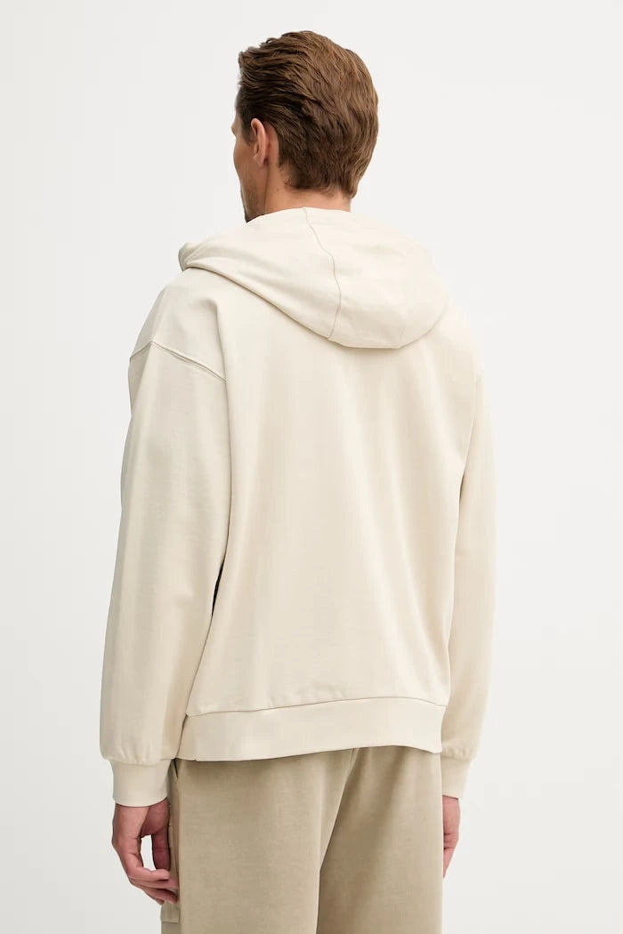 United Colors of Benetton erkek pamuklu fermuarlı sweatshirt