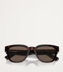 Prada Acetate Rectangular Sunglasses
