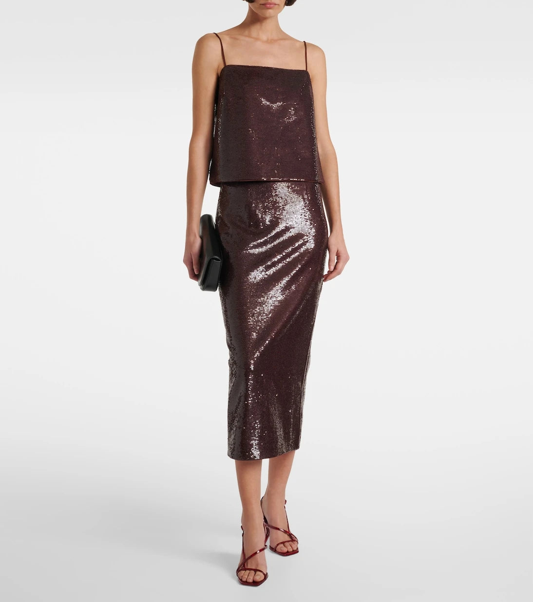 Roland Mouret - Payetli midi etek