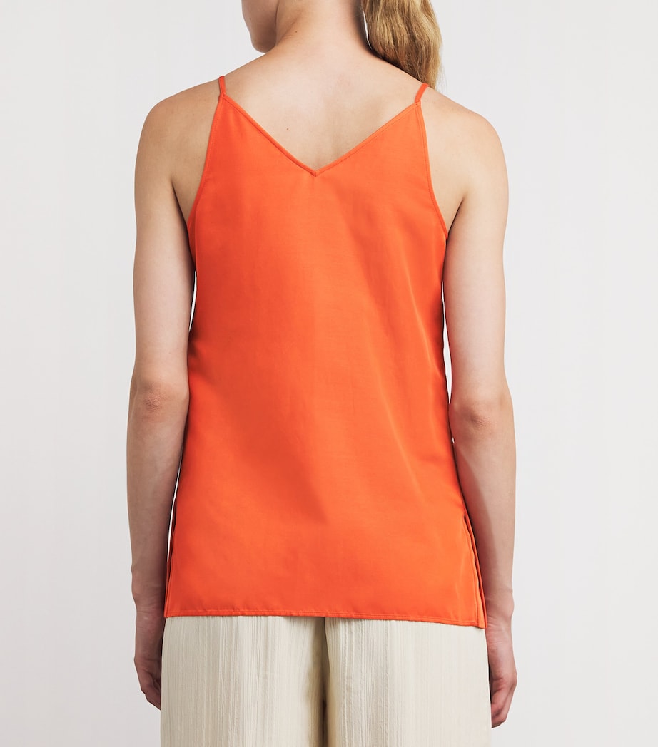 Silk-Cotton Aragon Cami Top SUNDOWN