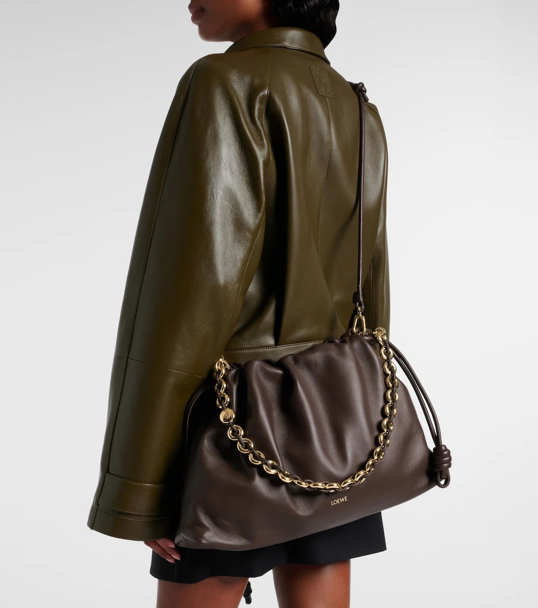 Loewe - Flamenco Large leather shoulder bag