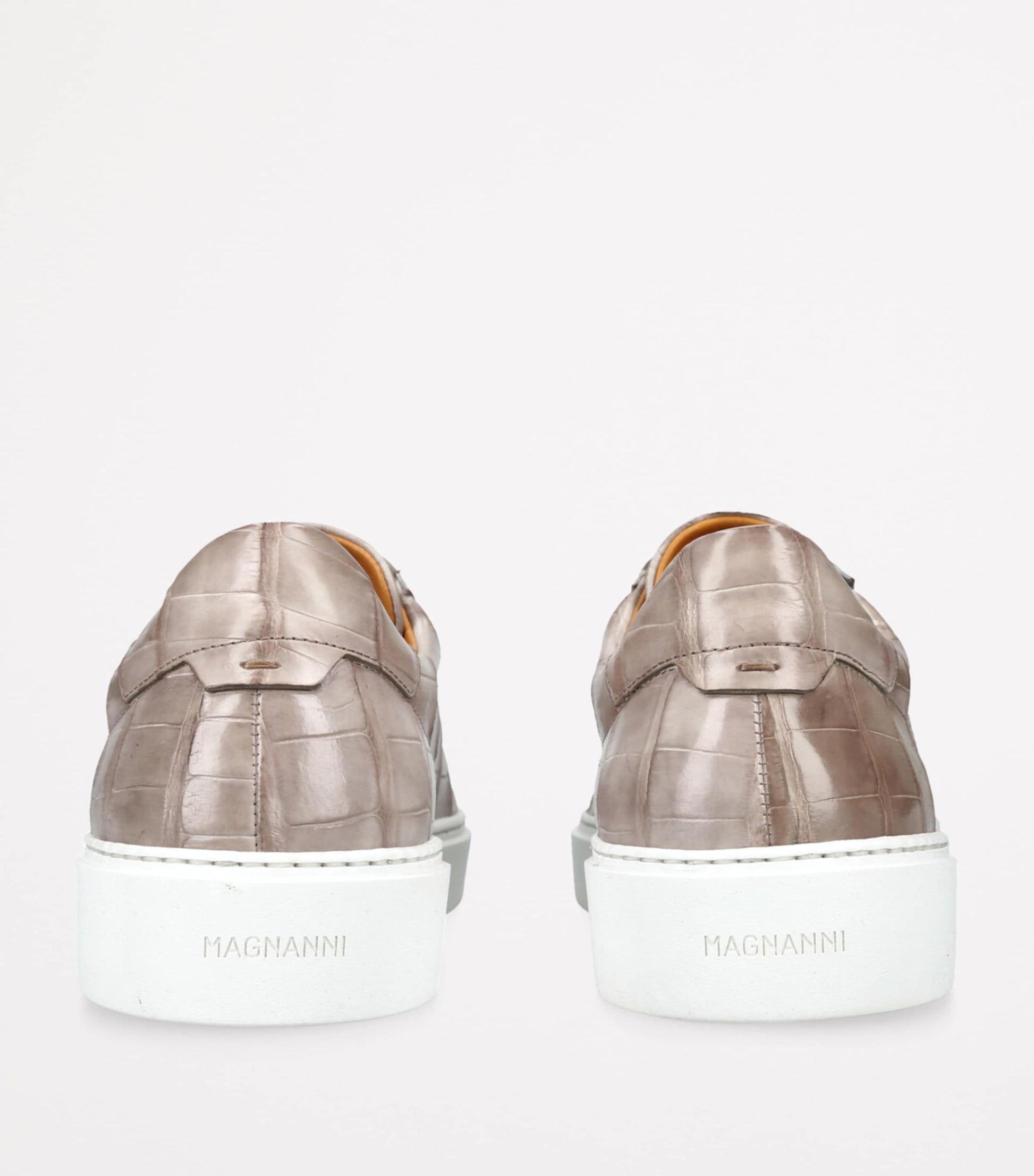 Crocodile Leather Lotto Sneakers