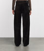 Citizens of Humanity Brown Velvet Ayla Baggy Trousers