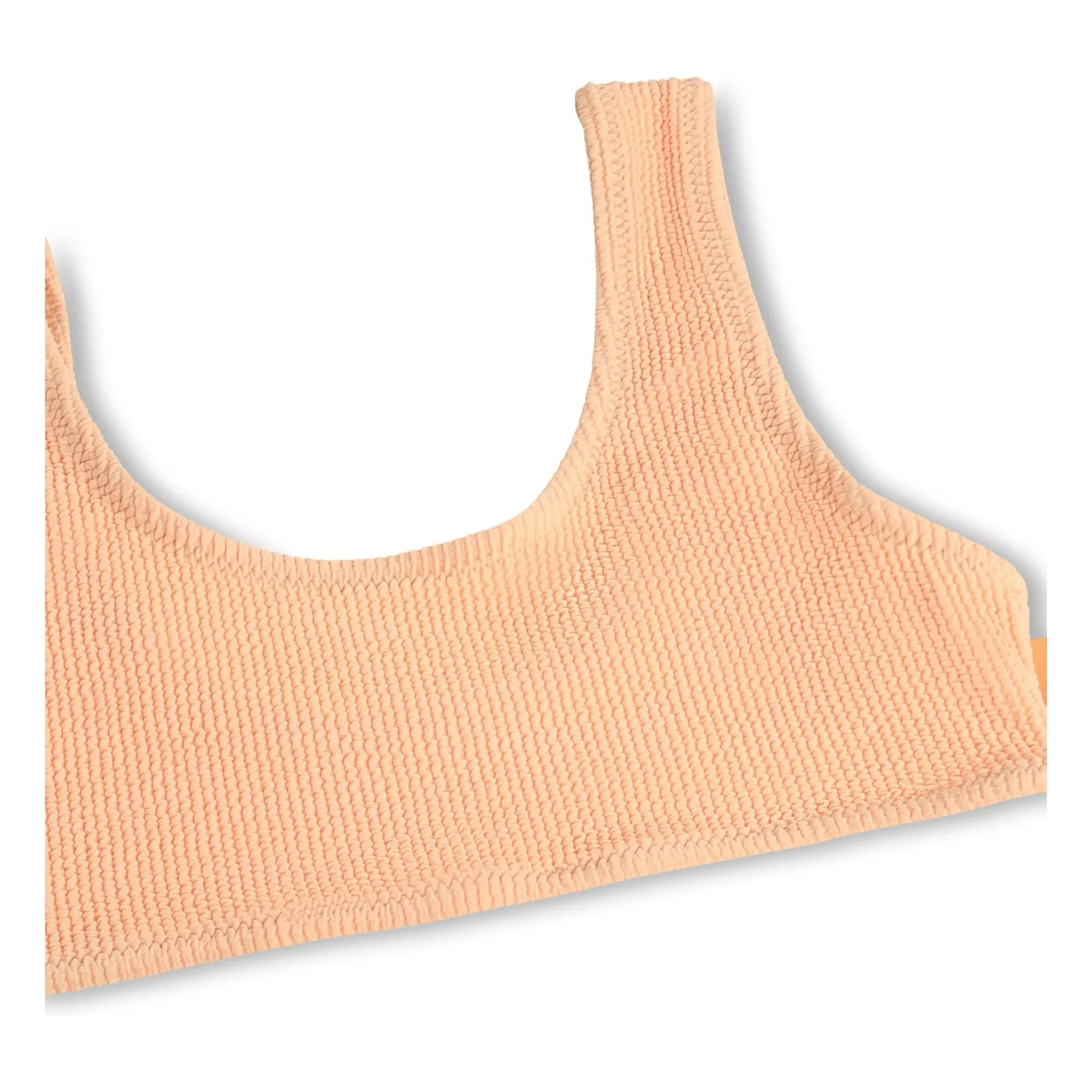 Molo - Ribbed Swimsuit Nola Crepe Recycled Fibers | Orange