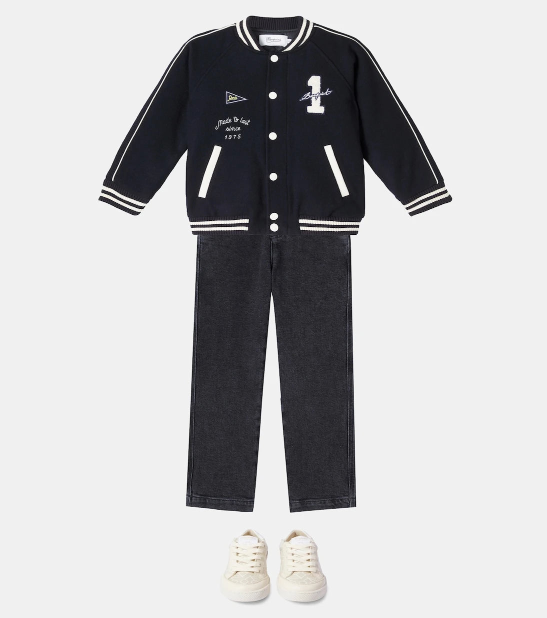 Bonpoint - Josias wool-blend varsity jacket