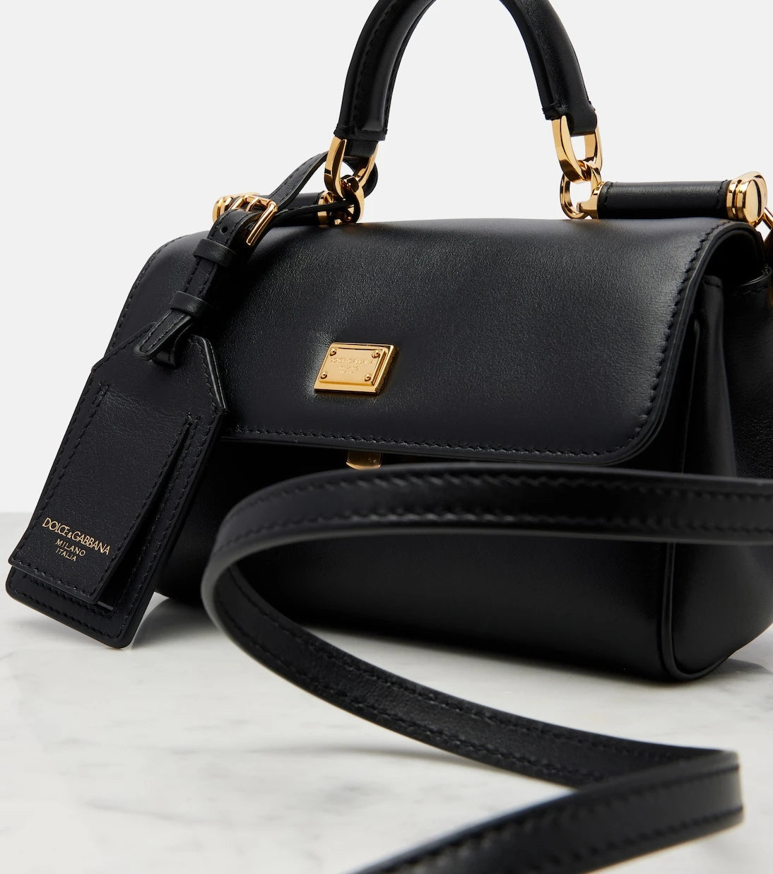 Dolce&Gabbana - My Sicily Small leather tote bag