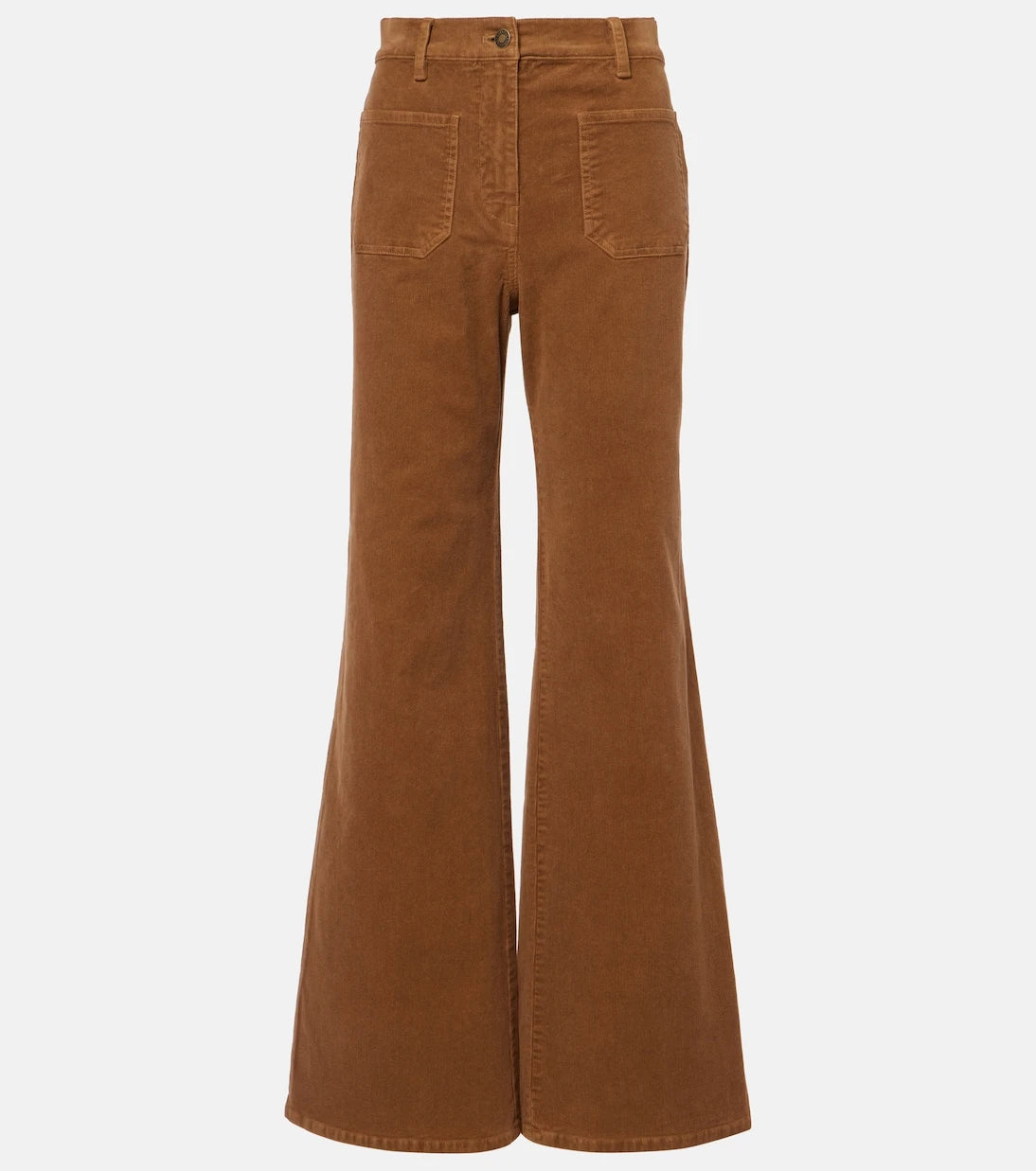 Nili Lotan - Florence high-rise corduroy flared pants