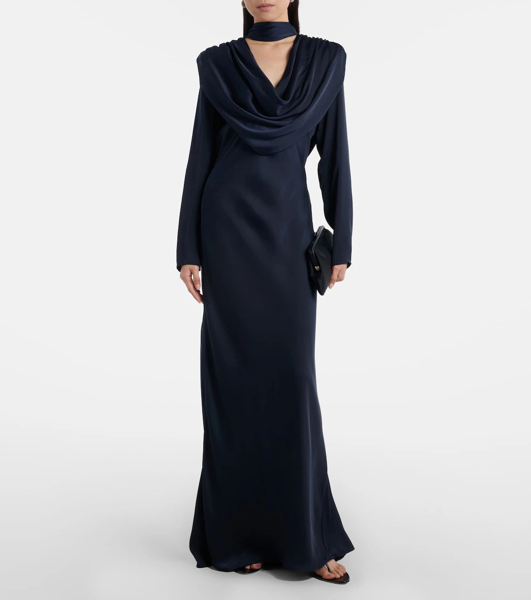 Rotate - Scarf-detail draped gown