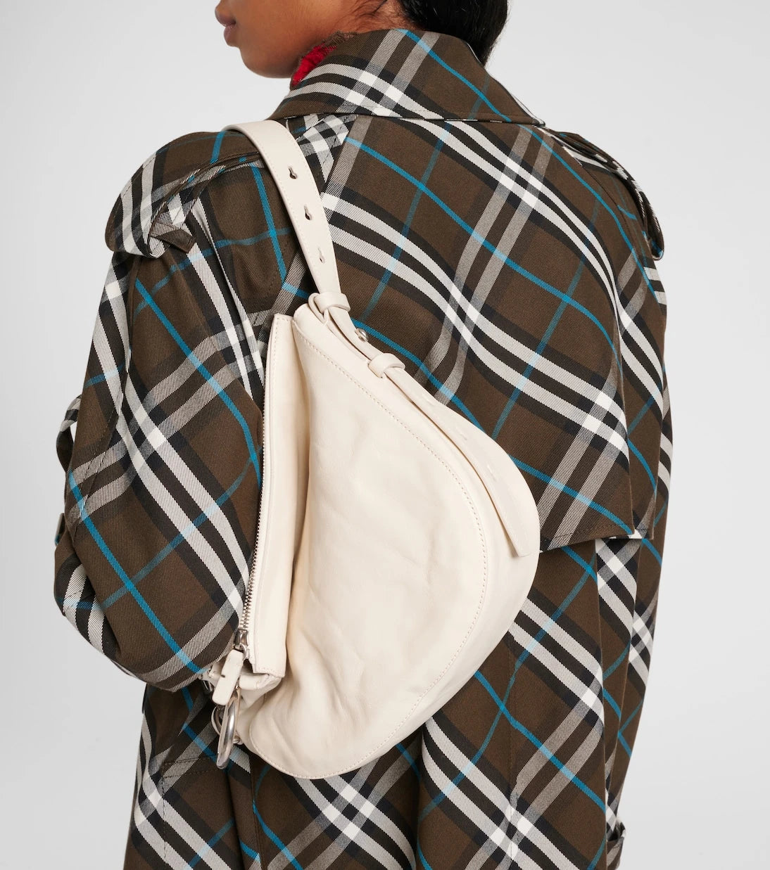 Burberry - Knight Small leather shoulder bag