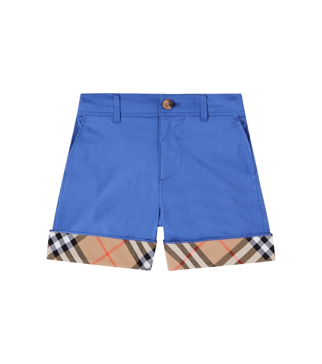 Burberry Kids - Burberry Check cotton shorts