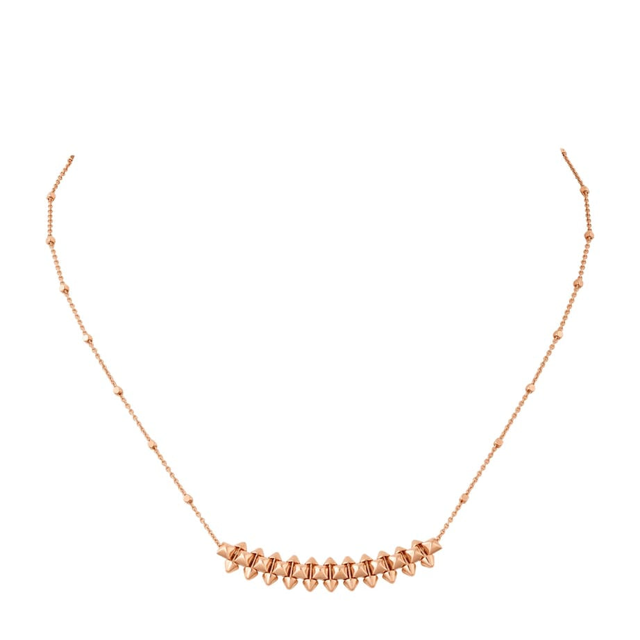 Medium Rose Gold Clash de Cartier Necklace