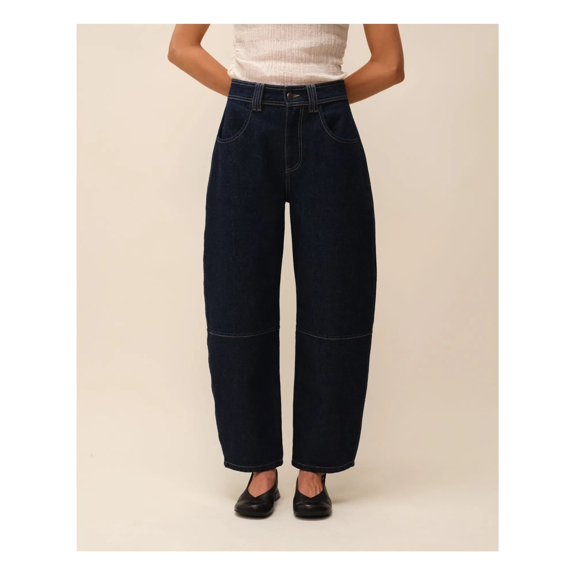 Nitah - Josef Organic Cotton Jeans | Denim brut
