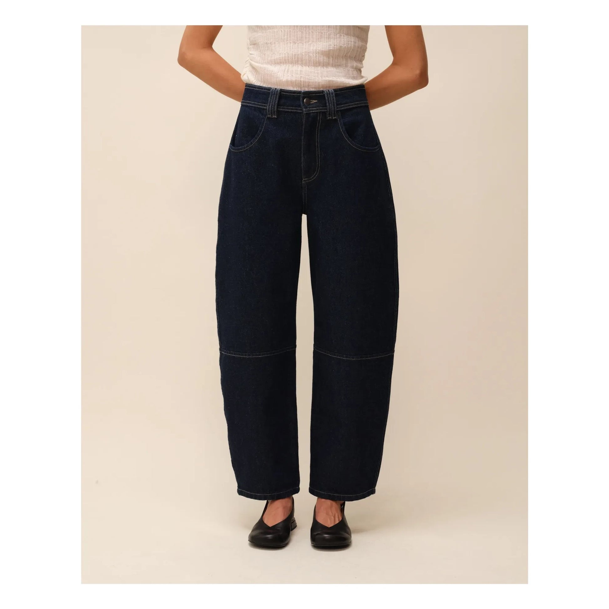 Nitah - Josef Organic Cotton Jeans | Denim brut