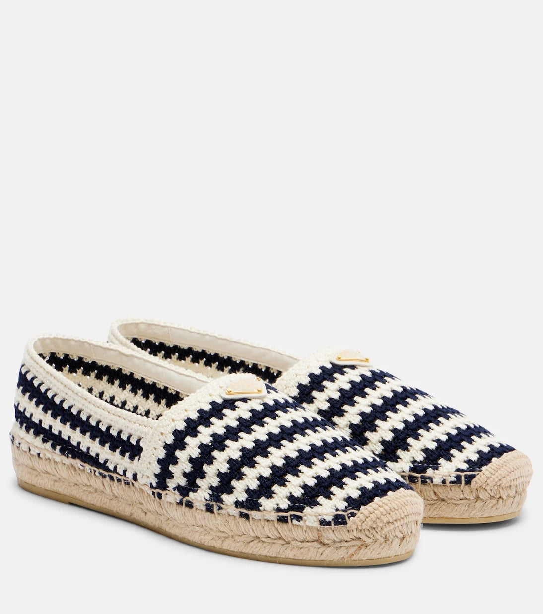 Prada - Crochet espadrilles